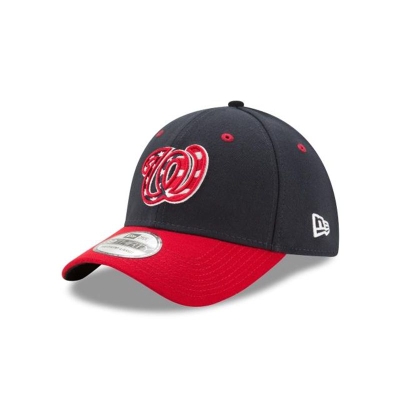 Washington Nationals Gorra | New Era MLB Team Classic 39thirty Stretch Fit Cap Mexico - Azules